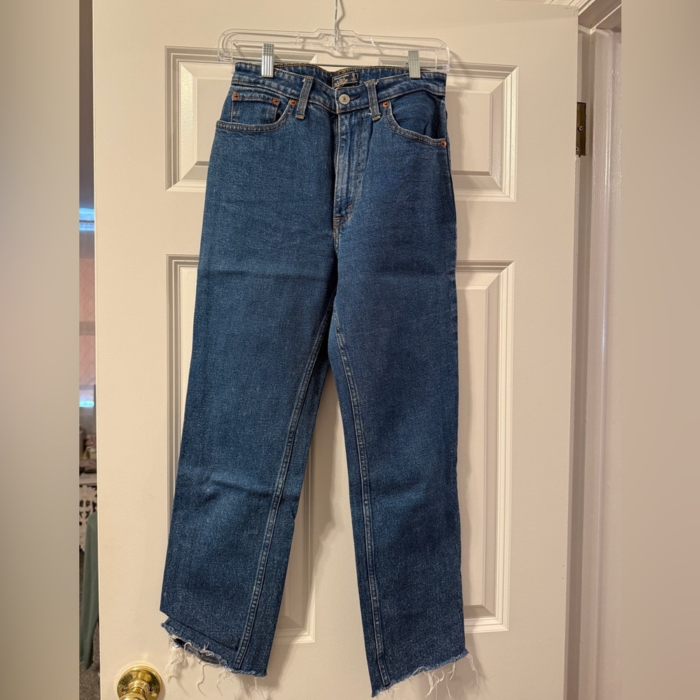 Abercrombie & Fitch Straight Blue Jeans